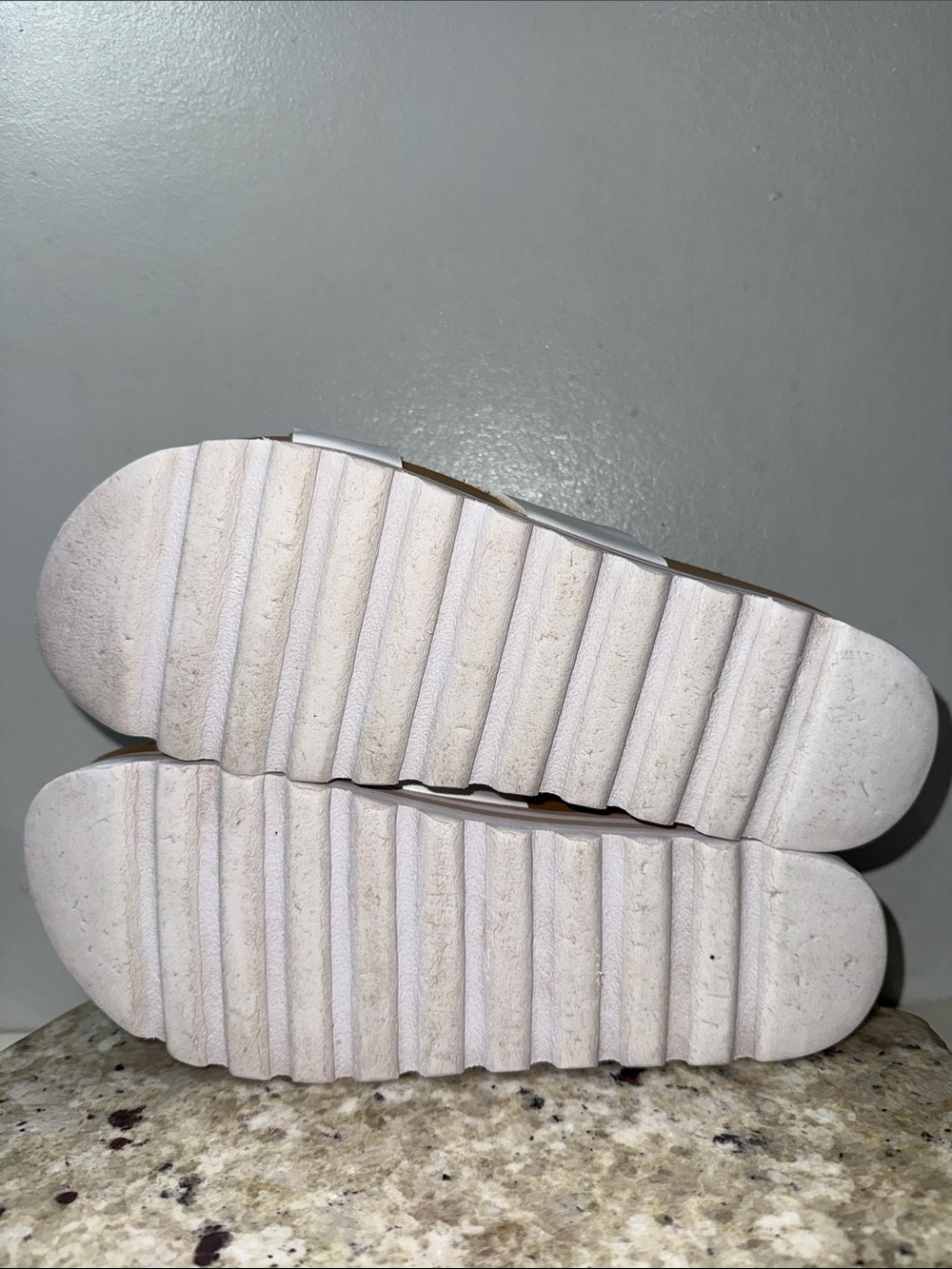 Reef Cushion Vista Hi Women's Arch Support Sandals White Dual-Strap Cork Sz 9 - Picture 11 of 13